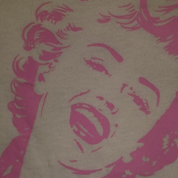 Vintage 80s Pink Monroe Tee size 0x - Picture 7 of 8